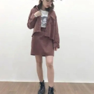 INGNI コーデュロイ 2度着用の画像