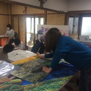 【募集】東貝塚駅徒歩4分☆子どもから大人までの油絵教室の画像