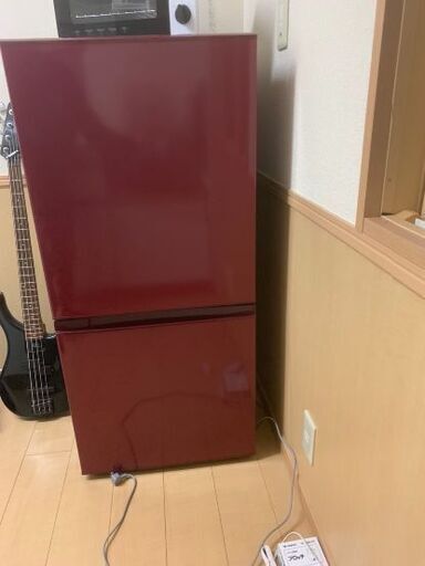 AQUA 2018年製 157L 2ドア冷蔵庫 AQR-16E-R