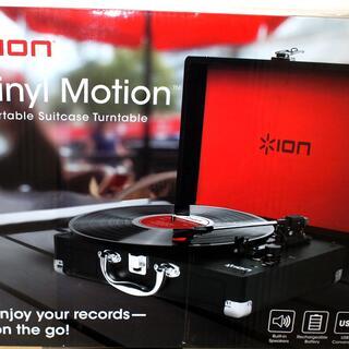 ION Audio Vinyl Motion レコードプレーヤー スーツケース型新品値下げの画像