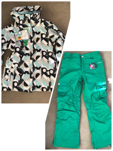 ROXY 新品未使用 スノーボードウェア上下セット