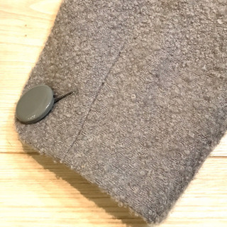 【美品】グレー　ロングコート　Mの画像