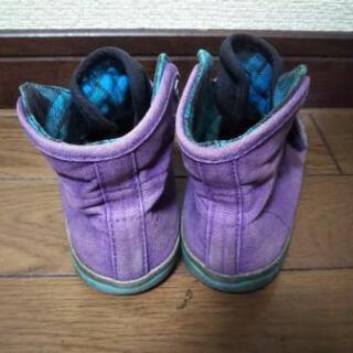 スニーカー16cm。の画像