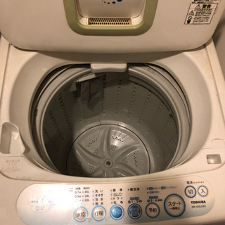 【TOSHIBA】洗濯機 譲ります！！の画像