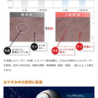 パナソニック製ナイトスチーマーの画像