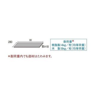 Panasonic 玄関用収納 コンポリア 樹脂製可動棚板の画像