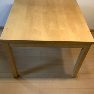 【IKEA】伸長式ダイニングテーブル　90x90/130/170