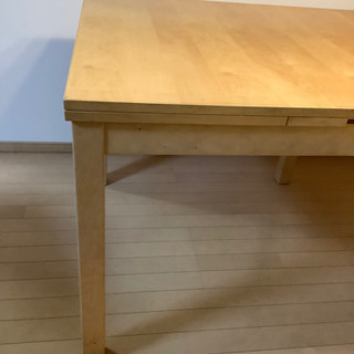【IKEA】伸長式ダイニングテーブル　90x90/130/170の画像