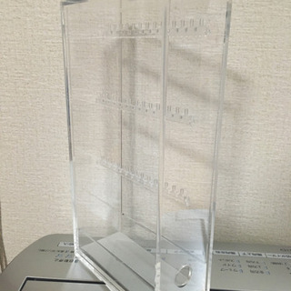 無印良品 アクリルネックレス・ピアススタンドの画像