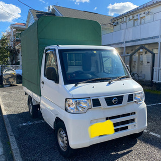 軽トラックレンタカー、幌付きです！