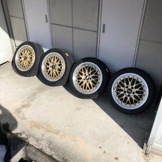 BBS LM 17インチ ホイール タイヤ 美品 ゴールド