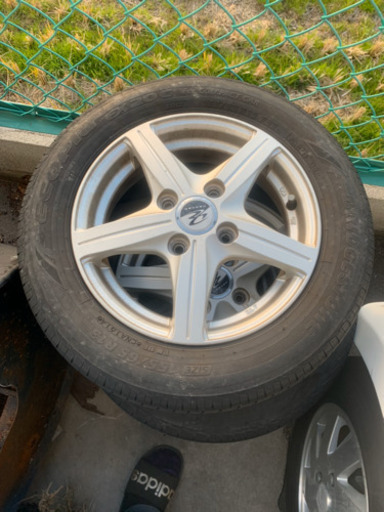 ムーヴ ホイール pcd 100 4H 155/65R13