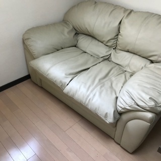 ニトリ　二人掛けソファ×2