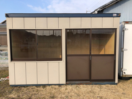 ★スーパーハウス★コンテナ★エアコン付き★物置★2坪★