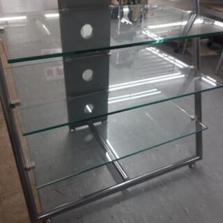 処分価格❗　ガラスの飾り棚の画像