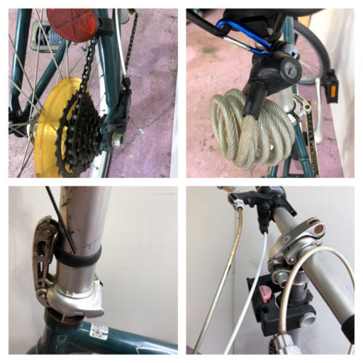 ⚫️⚫️ダホン、変速機付、折り畳み自転車