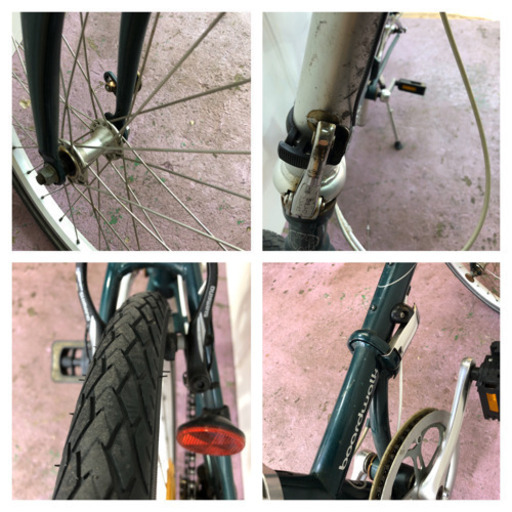 ⚫️⚫️ダホン、変速機付、折り畳み自転車