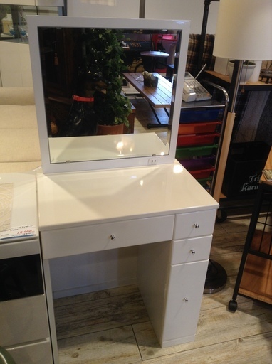 ドレッサー　白　中古