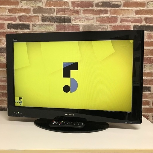 ⑤即日受渡可❣️使用時間少ない日立32型HDMI付ゲーム用に、、10000円