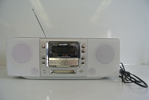 シャープ MD/CDシステムコンポ 2003年製 MD-F230-BI MDLP対応