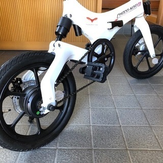 折りたたみ式　電動アシスト自転車　CHOCO-NORIの画像