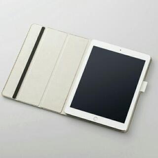 新品 エレコム iPad Pro 9.7 イタリアン ソフトレザー カバー ホワイト 純正 Apple アップル  iPadケースの画像