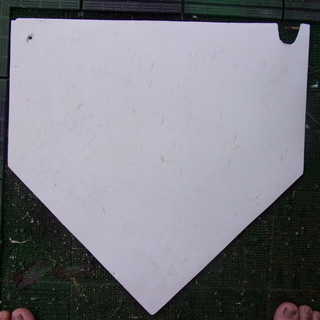 野球 ソフトボールのホームベース 中古