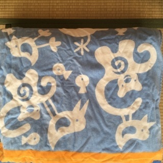 お昼寝布団　　IKEAのタオルケットおまけ付き☆の画像