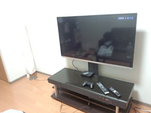 【REGZA50J7】 50型テレビ&5.1chスピーカー内蔵テレビ台