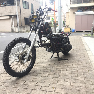 激安で譲ります！フュージョン ビクスク チョッパー スティード ドラスタ SR TW バルカン MADカスタムの画像
