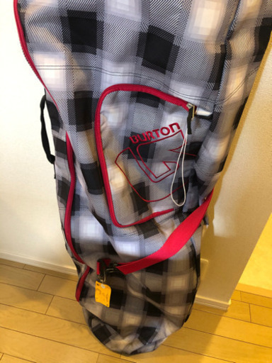 スノーボード板　ビンディング　ケース付　Burton バートン