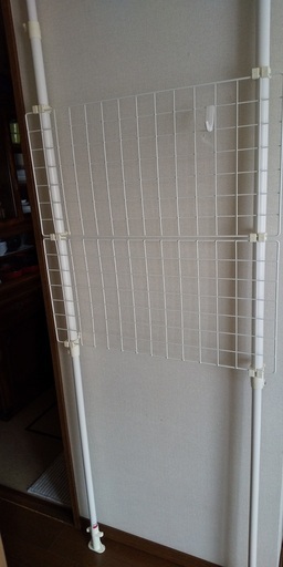 つっぱりパーテーション（黒）*値下げしました