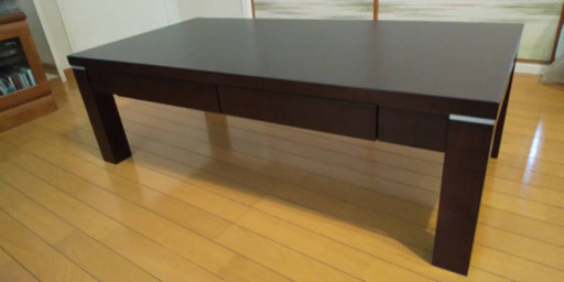 テーブル引き出し付き　ニトリ製品