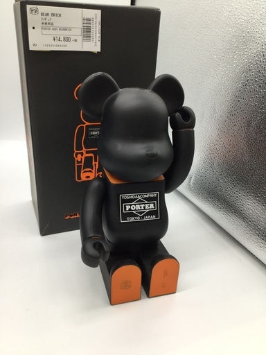 【未使用品】BEAR BRICK フィギュア PORTER 400% BE@RBRICK