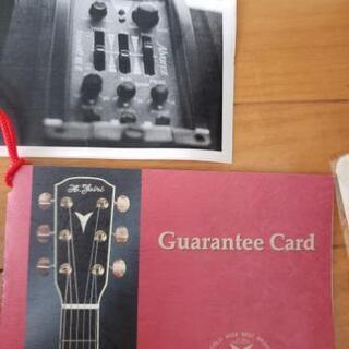 エレアコギター(k.yairi )の画像