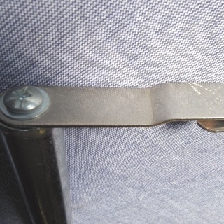 メタルラック（スチールシェルフ）パーツ　洋服掛けポール 　90センチ　スチールラックの画像