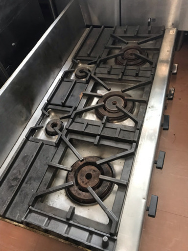 JH00130  厨房 業務用 オザキ 5口ガスコンロ OZ120-60D #.