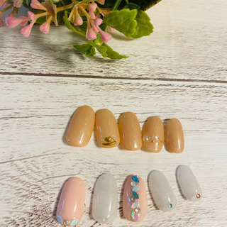 ハンドジェルネイル¥1500