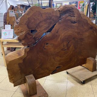 衝立　一枚板　パーテーション　間仕切り　玄関　銘木の画像