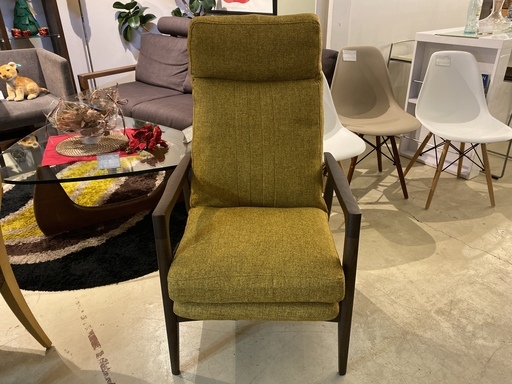 ケユカ KEYUCA リクライニングソファ グリーン トルニオ チェア 未使用品 中古品③