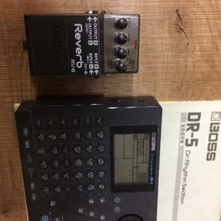 BOSS RV-6 と BOSS DR-5 ジャンク