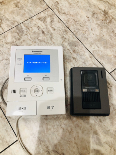 【お話進行中！】インターホン　モニター　パナソニック