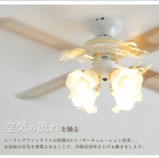 シーリングライト サーキュレーター付き