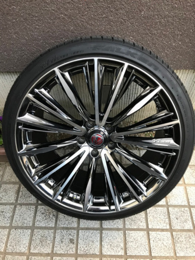 20インチ　4本　国産タイヤ　レイズ  ヴェルファイア　アルファード　クラウン　セルシオ　LS ハリアー　等