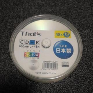 【無料】CD-R 8枚（太陽誘電）