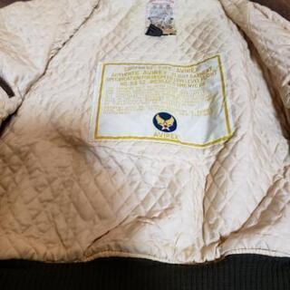 最終値下げ‼️稀少❗AVIREX80'sヴィンテージスタジアム革ジャンの画像