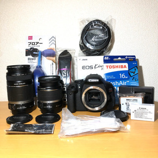 自撮り&動画❤️Canon kiss X5 セット✨️手ぶれ補正✨️初心者お勧め