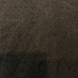 昭和アンティーク着物［P］男性用 袷の紬 チャコールグレーの無地×紺の裏地の画像