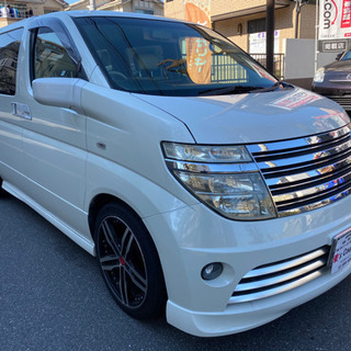 エルグランドライダー車検付ツインナビ19アルミ