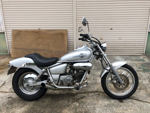 マグナ50 実働　直管マフラー　値下げ